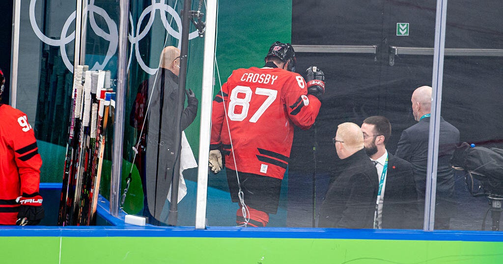 Sidney Crosby "day-to-day" after Olympic injury, Penguins express support for their captain