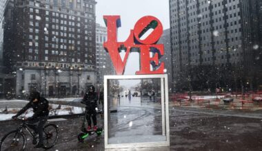 Snowfall totals so far for Pennsylvania, New Jersey, Delaware