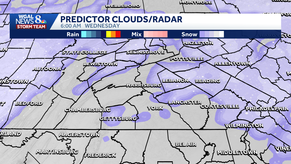 Clipper to bring more snow to south-central Pa.