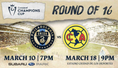 Philadelphia Union to host Club América on March 10th in Concacaf Champions Cup Round of 16