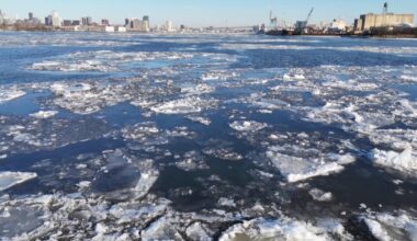 15,000 tons of salt arriving in Philadelphia after ice slowed barges on Delaware River