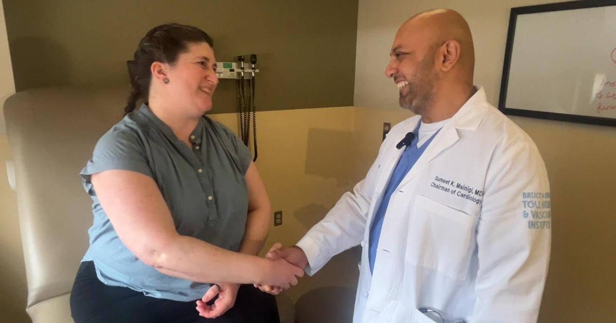 A "life-changing" device helped save this Philadelphia-area woman with heart disease