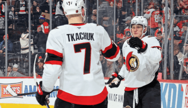 Stutzle, Senators recover to defeat Flyers in OT