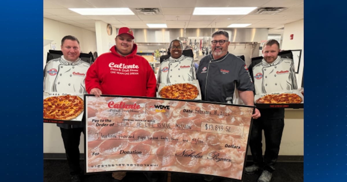 Caliente donates nearly $14,000 in sales from pizza honoring Steelers legend to Light of Life – WPXI