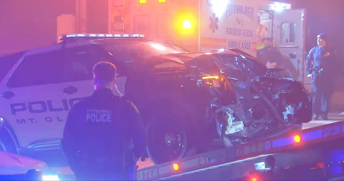 1 taken to hospital after crash involving Mt. Oliver police cruiser – WPXI