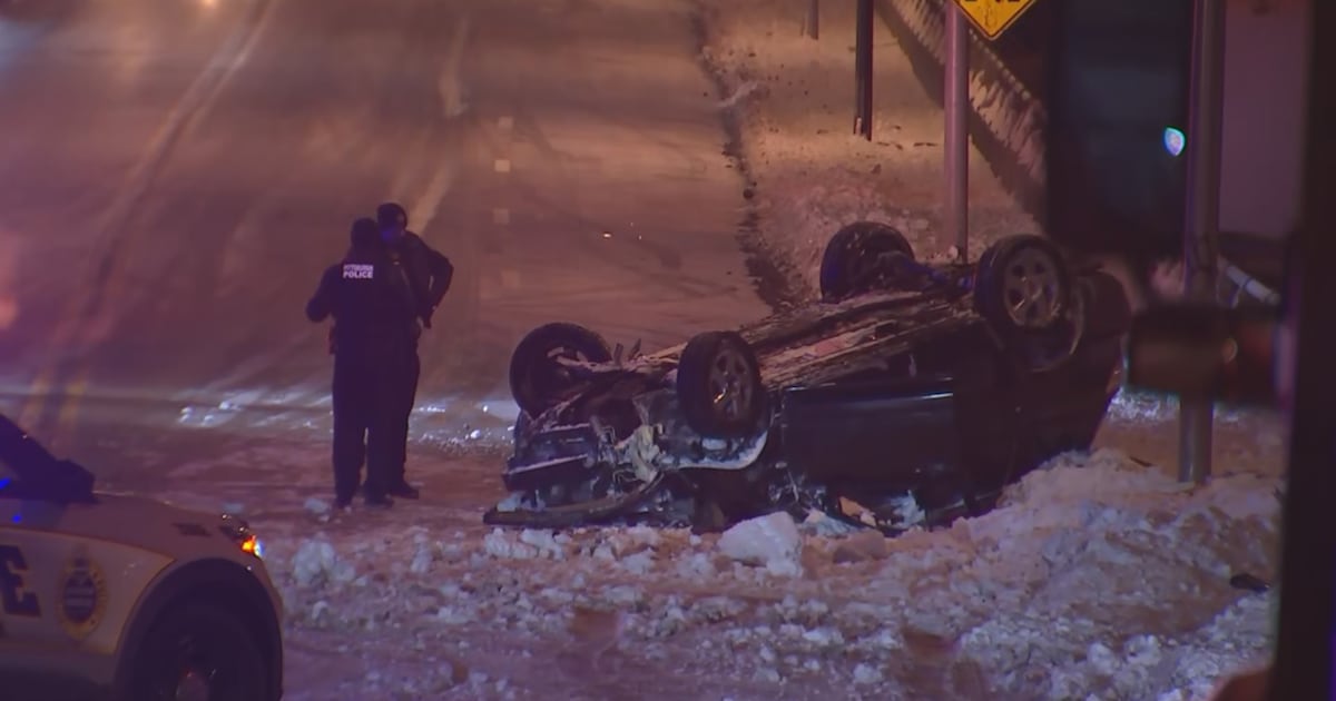 Vehicle ends up on its roof after crash on West Carson Street in Pittsburgh – WPXI