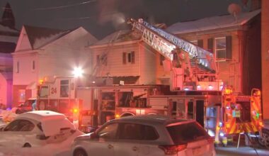 Pittsburgh police officers spot house fire on way to another call, help get resident out – WPXI