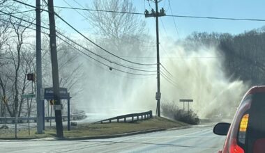 Massive water main break sends water shooting across Route 8 in Shaler Township – WPXI