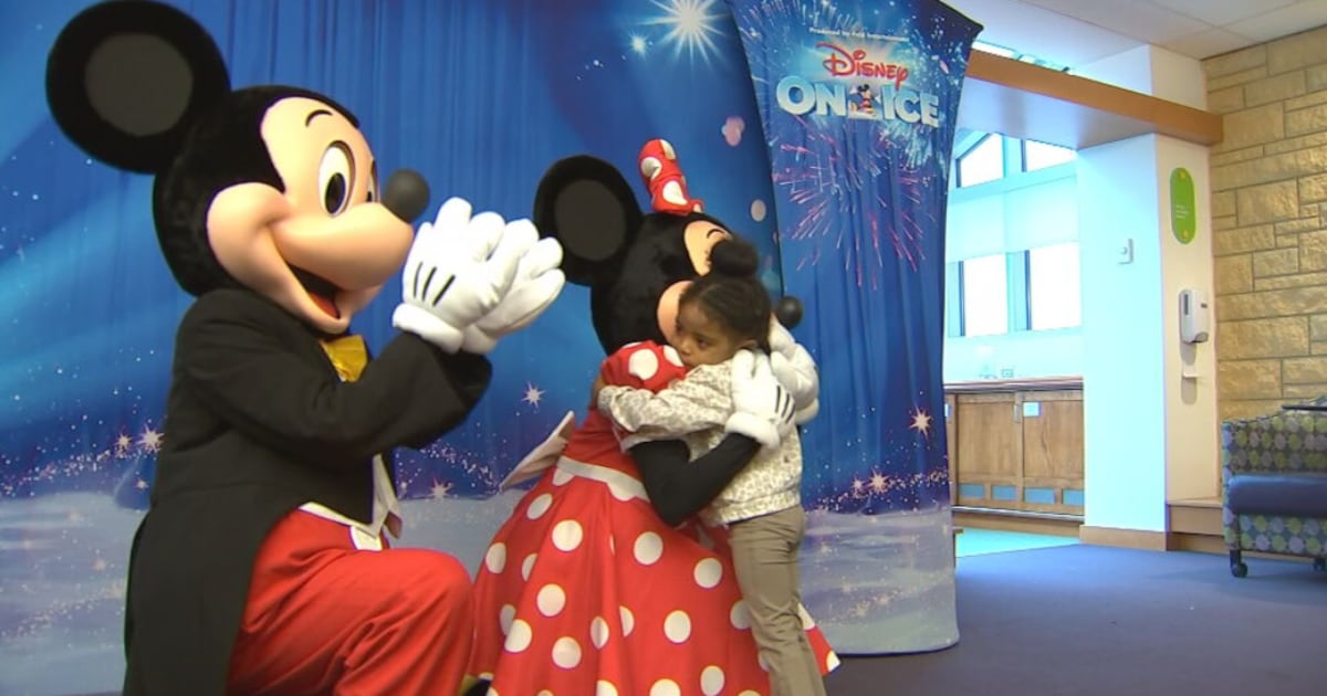 ‘Disney on Ice’ skaters, characters visit kids at UPMC Children’s Hospital of Pittsburgh – WPXI