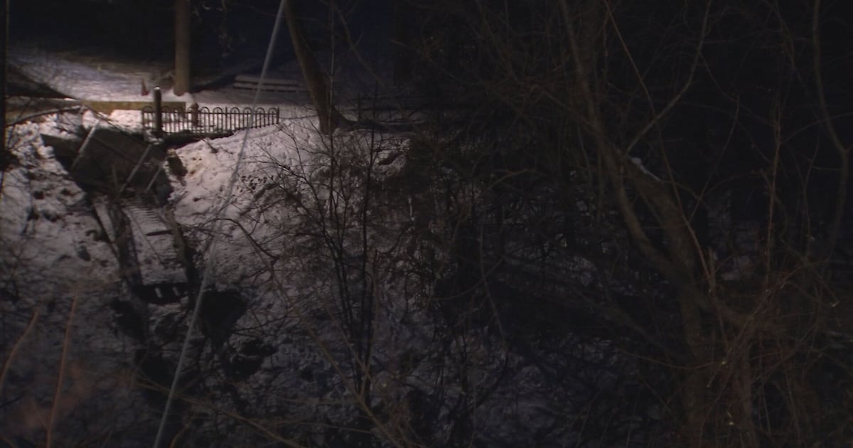 City of Pittsburgh demolishes pedestrian bridge in Brighton Heights, closed for nearly 10 years