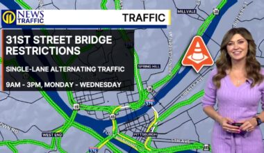 31st Street Bridge restrictions – WPXI