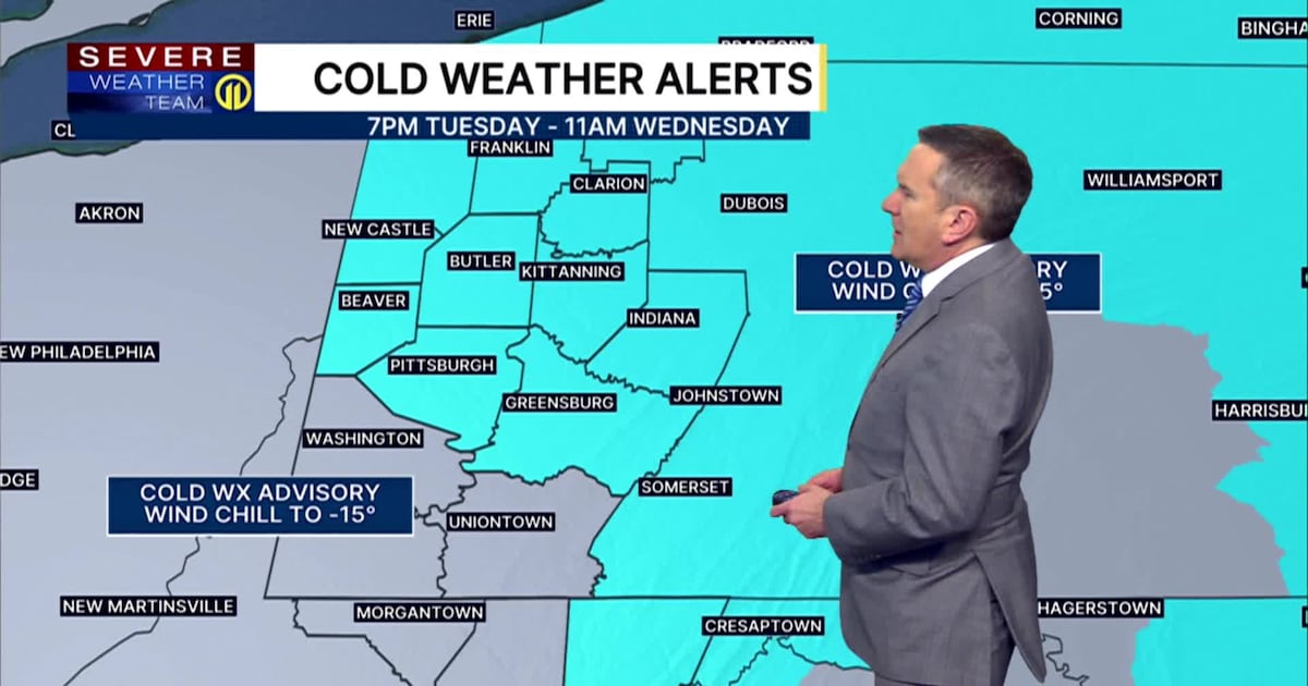 One last bitterly cold morning before warming up the rest of the week – WPXI
