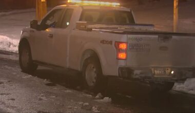 Water main break leaves street frozen in Hill District – WPXI