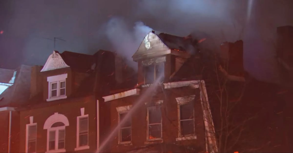 House destroyed by fire in Pittsburgh’s Homewood neighborhood – WPXI