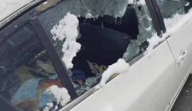 Car damaged when nearly 30 shots were fired on a busy Pittsburgh street – WPXI