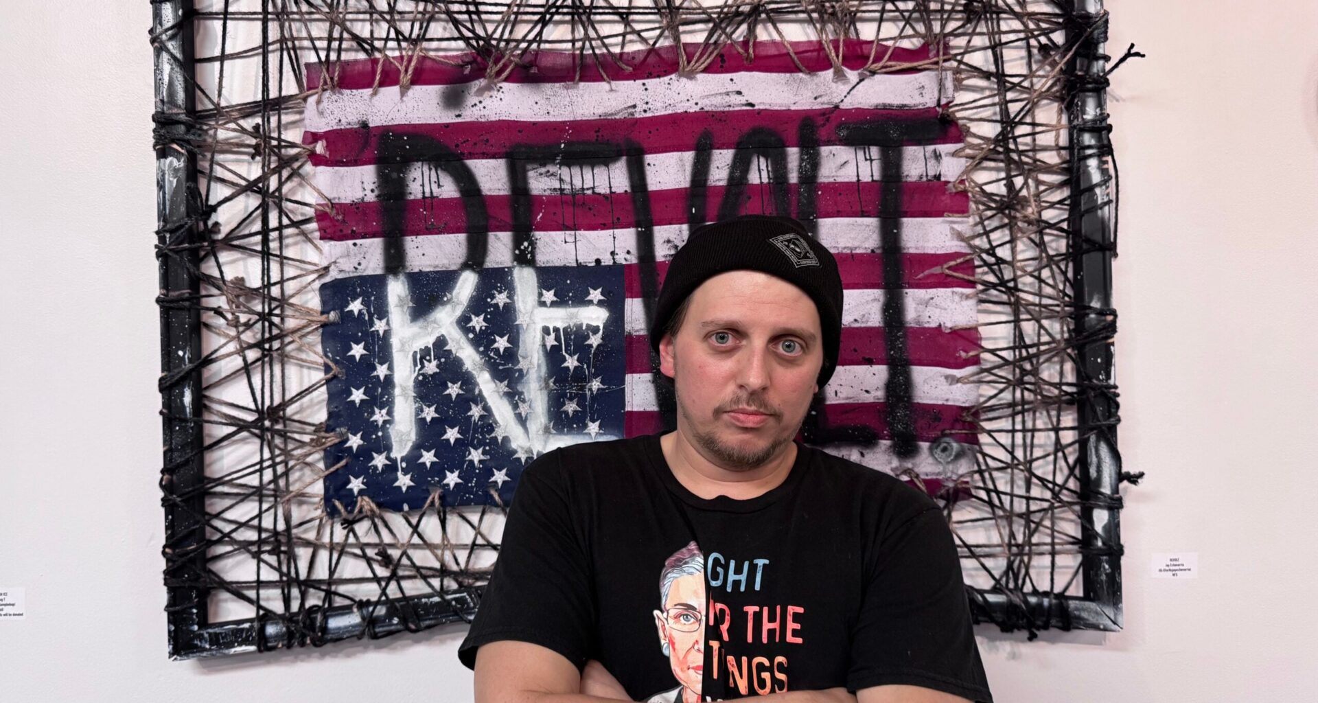 As ICE presence grows, Allentown artists find their voice at gallery show