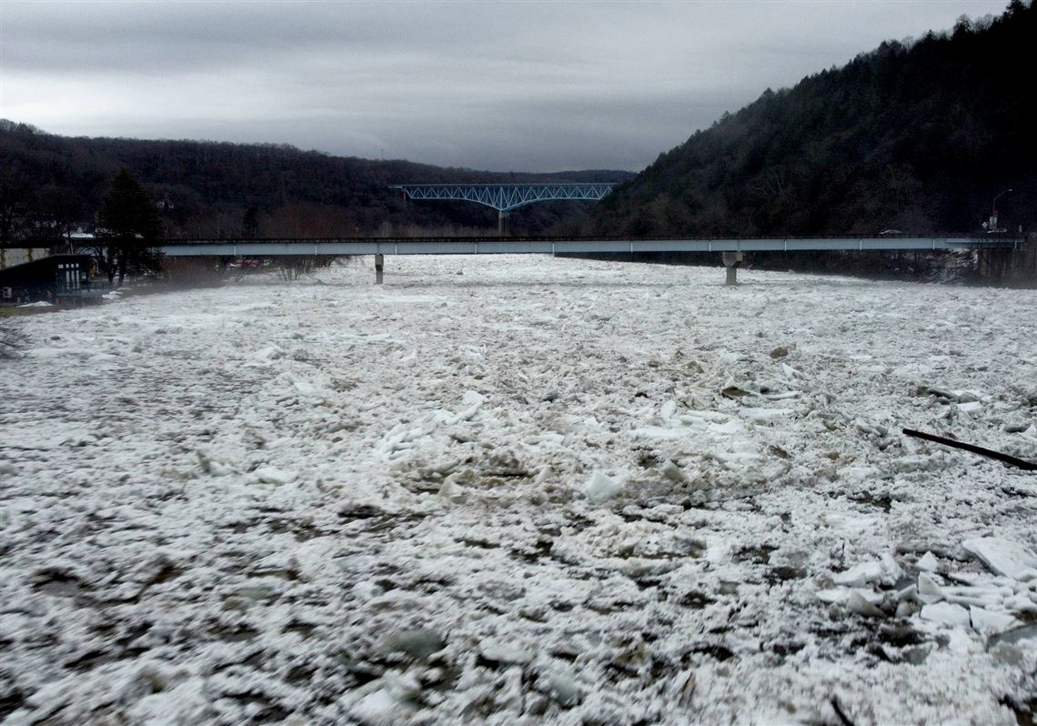 Pittsburgh-area weather: Flash flood warning issued after ice jam forms in Allegheny River