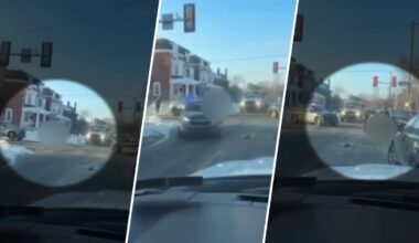 Naked man standing in Norristown intersection hit by police car – NBC10 Philadelphia