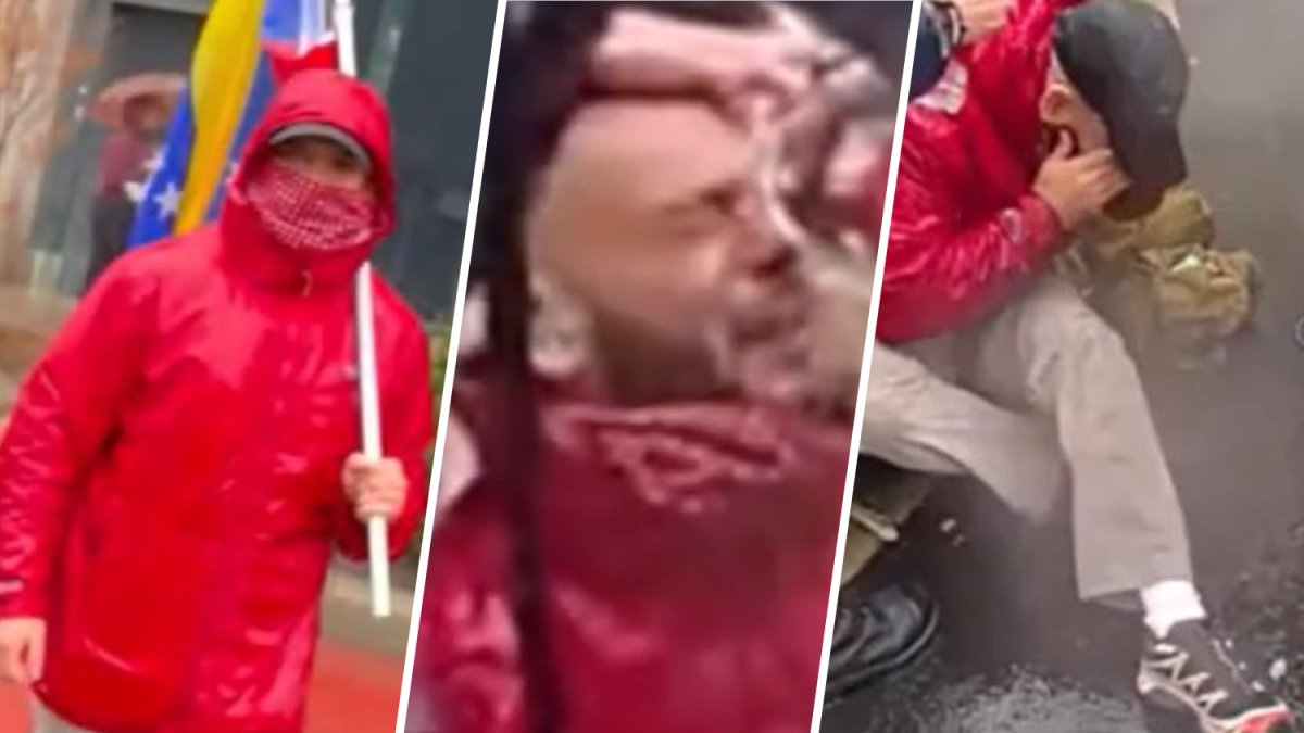 Man sought in pepper spray attack during rally on Market Street – NBC10 Philadelphia