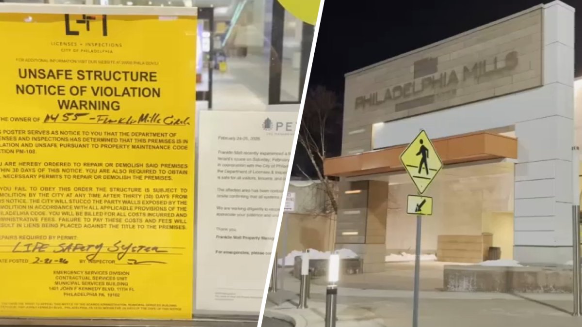 Franklin Mall in Northeast Philly shuttered by fire – NBC10 Philadelphia