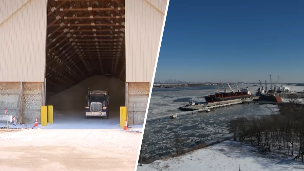 Salt shipments arrive in Philly after boats get stuck in icy river – NBC10 Philadelphia