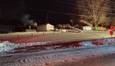 Overnight flames rip through barn at historic Ross Farm in Washington County