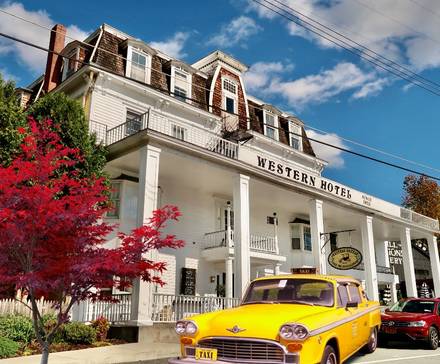 Western Hotel on Upper Main Street in Callicoon, NY.