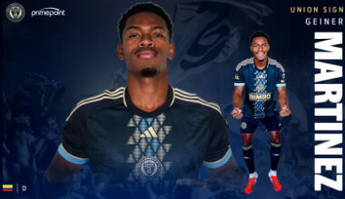 Philadelphia Union Sign Defender Geiner Martinez