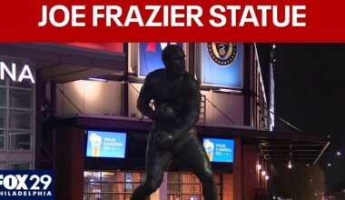 Joe Frazier statue to move to base of Art Museum steps in Philadelphia