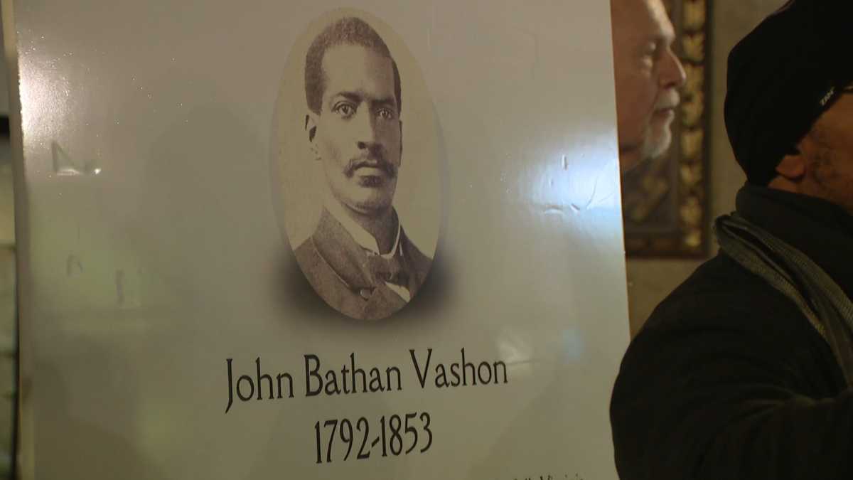 Local war hero, abolitionist honored with public display at City-County building