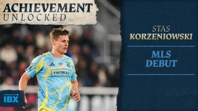 Achievement Unlocked | Stas Korzeniowski makes his MLS debut