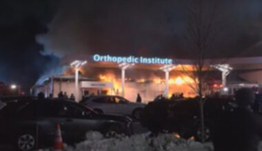 Fire at Lehigh Valley Hospital in Dickson City, Pennsylvania, prompts evacuations