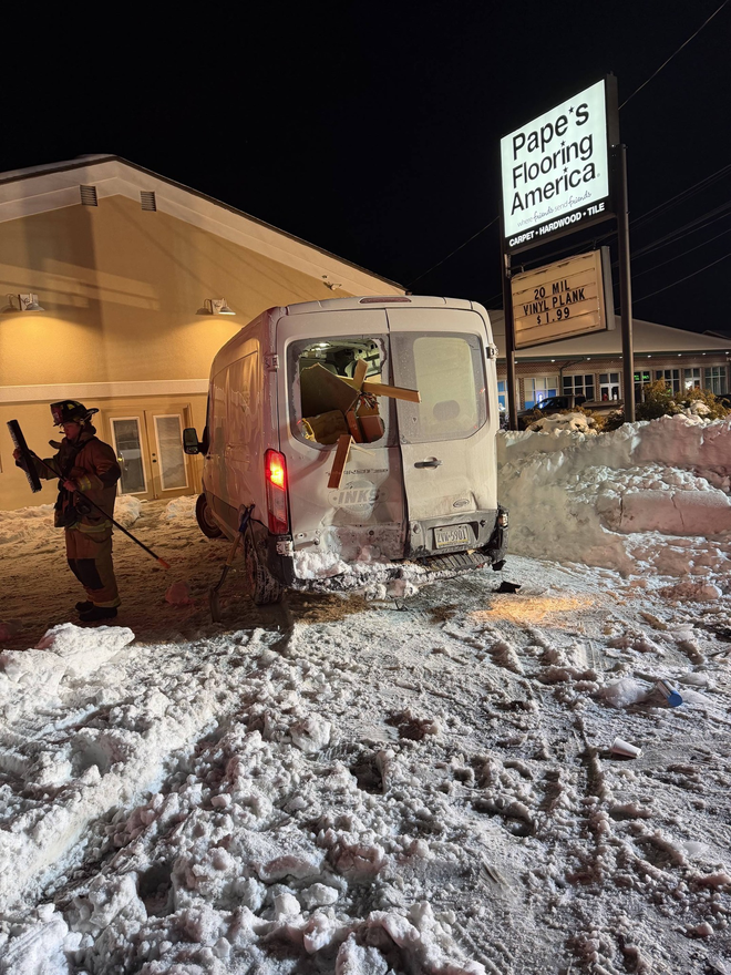 Crash along Brownsville Rd. Crash along Brownsville Rd.