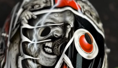 Philadelphia Flyers' Dan Vladar is Rocking a Sick Metallica/Iron Maiden Helmet at NHL Games