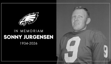 Eagles mourn the loss of Hall of Fame QB Sonny Jurgensen
