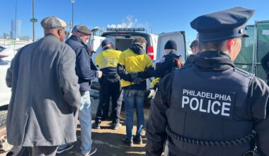 CHOP garage in Grays Ferry: activists arrested on site