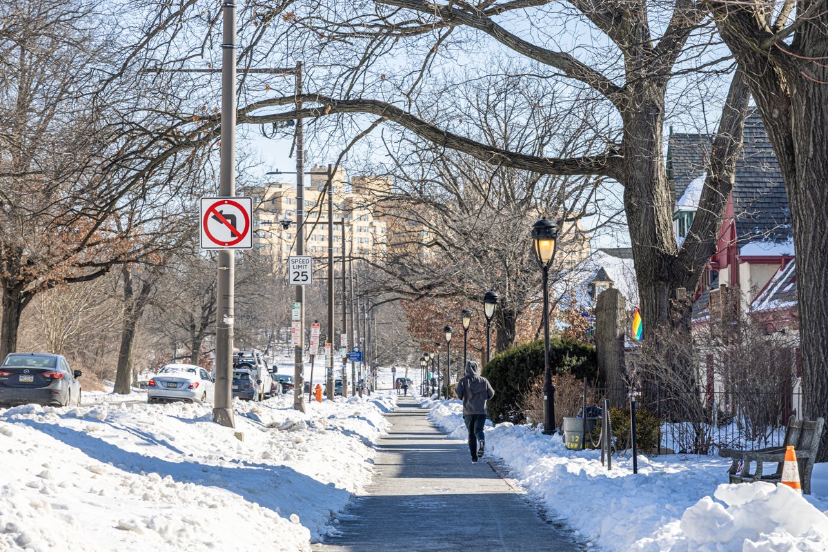 Philadelphia outdoor exercisers on how to safely enjoy the cold