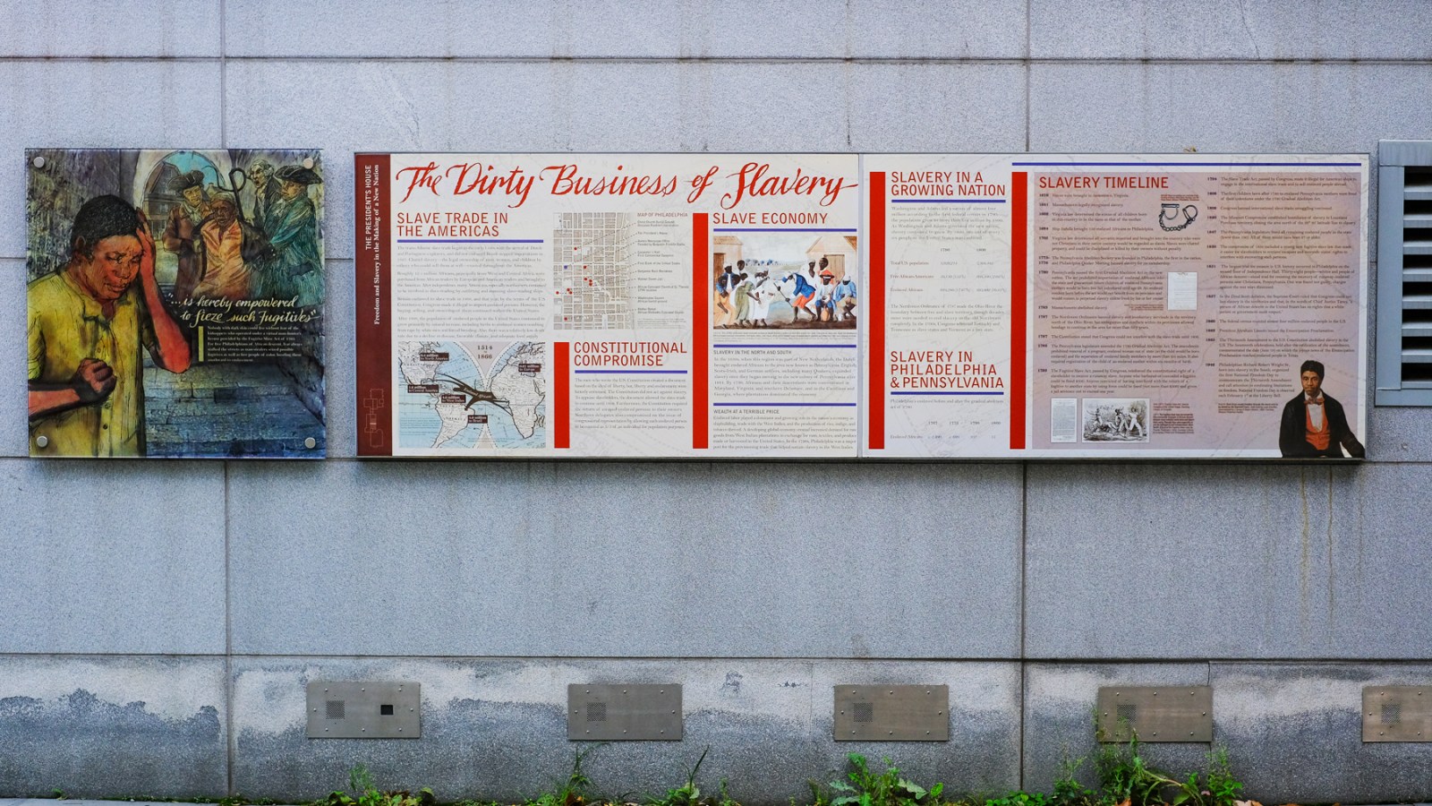 Trump Ordered to Restore Slavery Exhibits at Site in Philadelphia