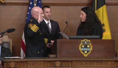 Jason Lando sworn in as Pittsburgh's new police chief