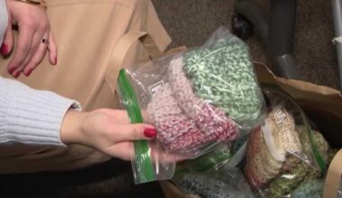 Paramedic makes hats amid rise in pre-hospital births