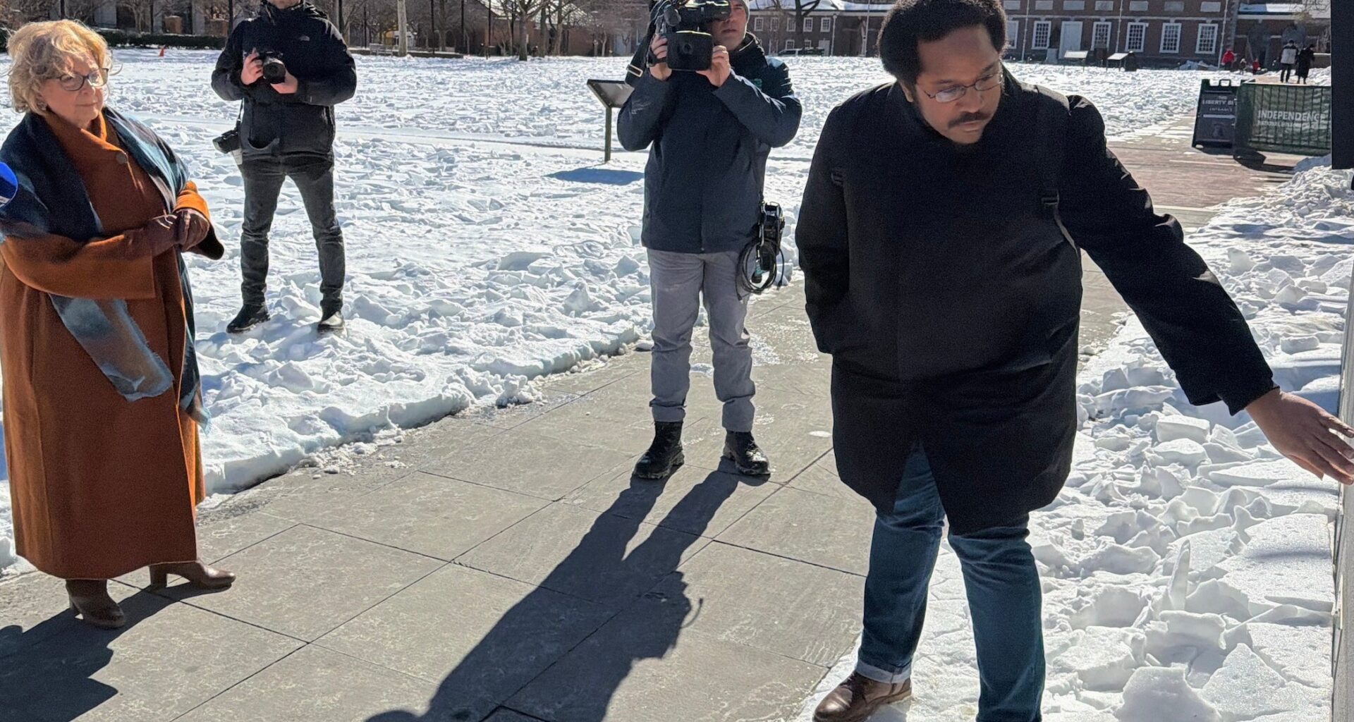 Philadelphia slavery exhibit signs examined by federal judge