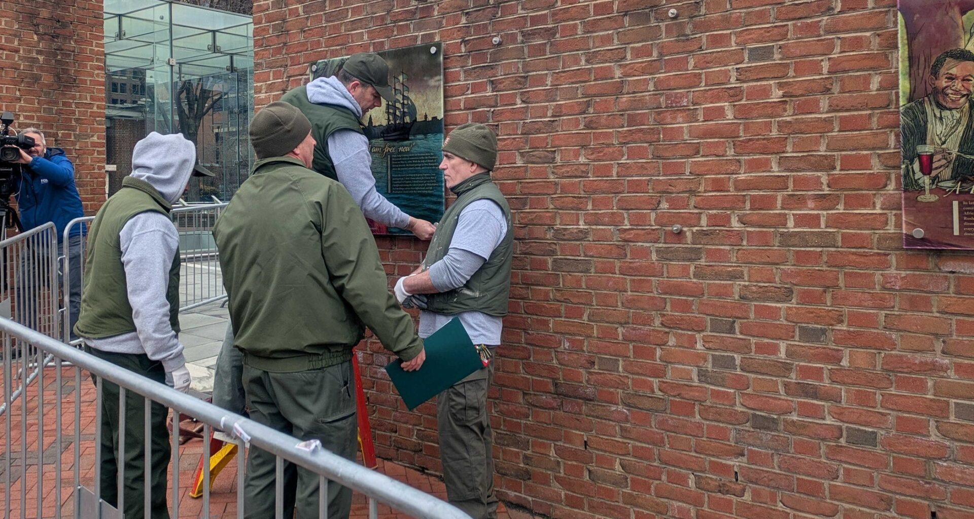 Philadelphia slavery exhibit: Panels restored as court fight plays out