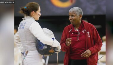 How legendary Temple coach Nikki Franke shaped women's fencing for 50 years