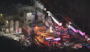 12 employees evacuated after possible explosion, fire at New Jersey manufacturing building, officials say