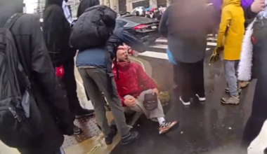 Police seek suspect who pepper-sprayed man at Center City rally