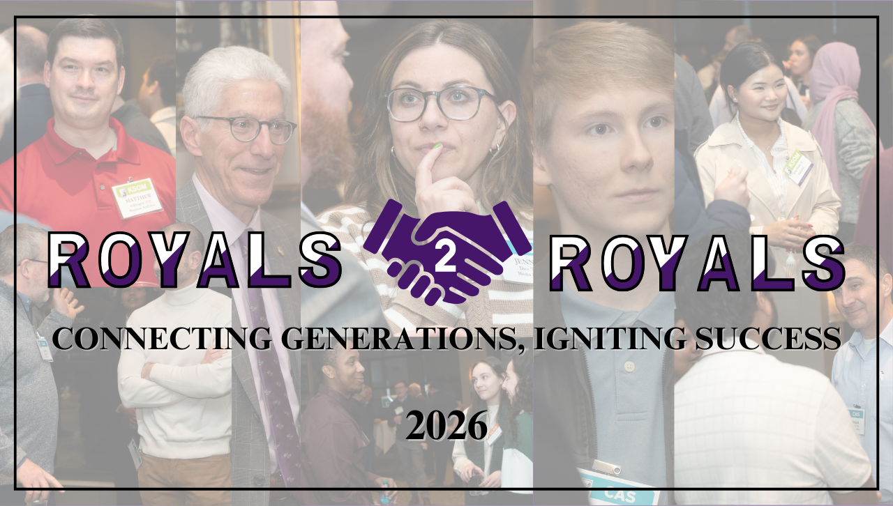 University to Host 'Royals 2 Royals' Networking Event Feb. 20