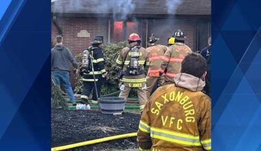 Crews battle house fire in Buffalo Township, Butler County