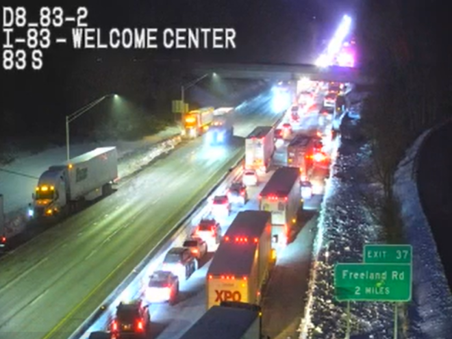 Serious crash on I-83 south serious crash on i-83 south