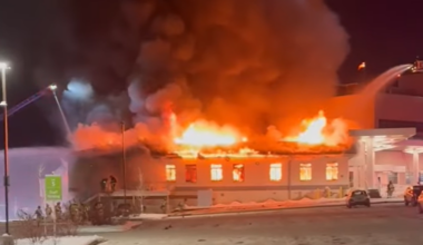 Flames engulf Lehigh Valley Hospital in PA