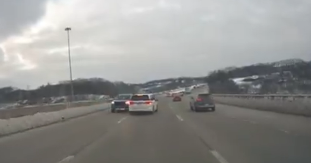 Police release video of wrong-way driver who caused crash on Interstate 79